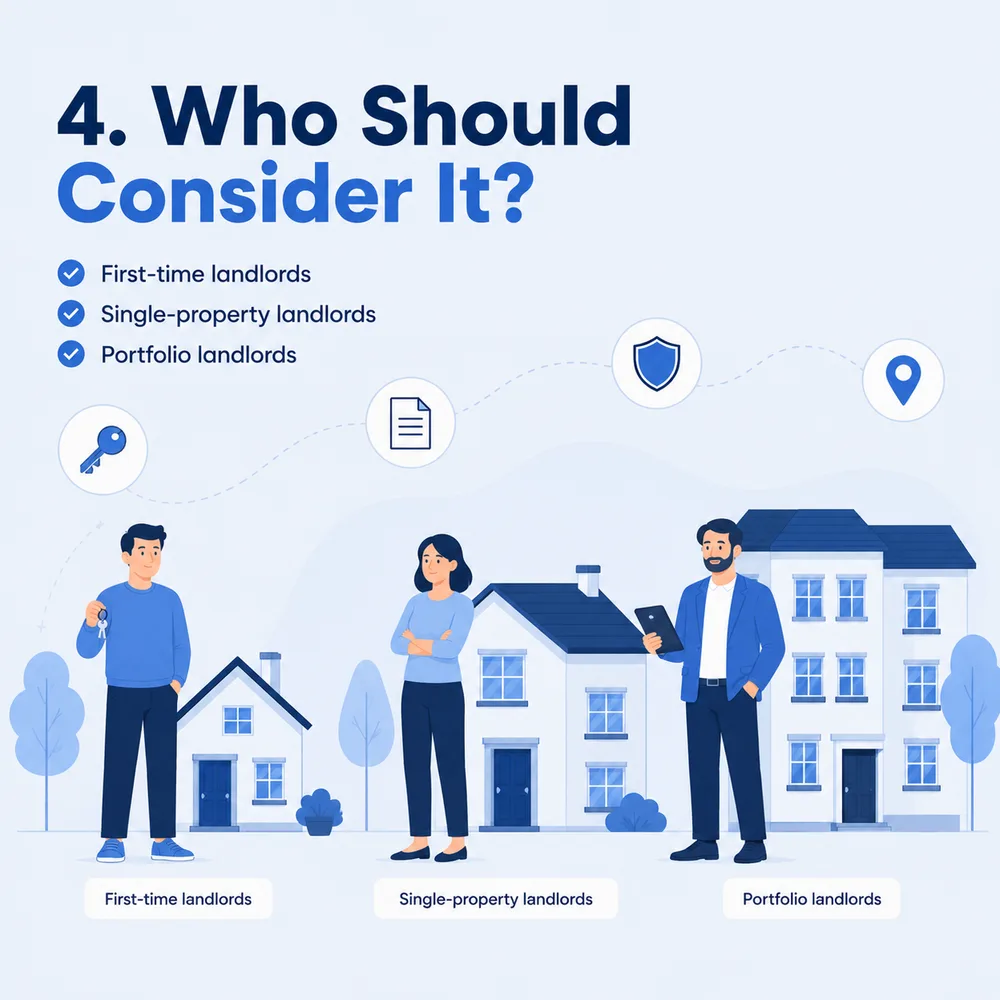 Reason 4: who should consider it, from first-time to portfolio landlords